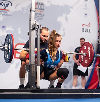 Squat en compétition sous les couleurs françaises