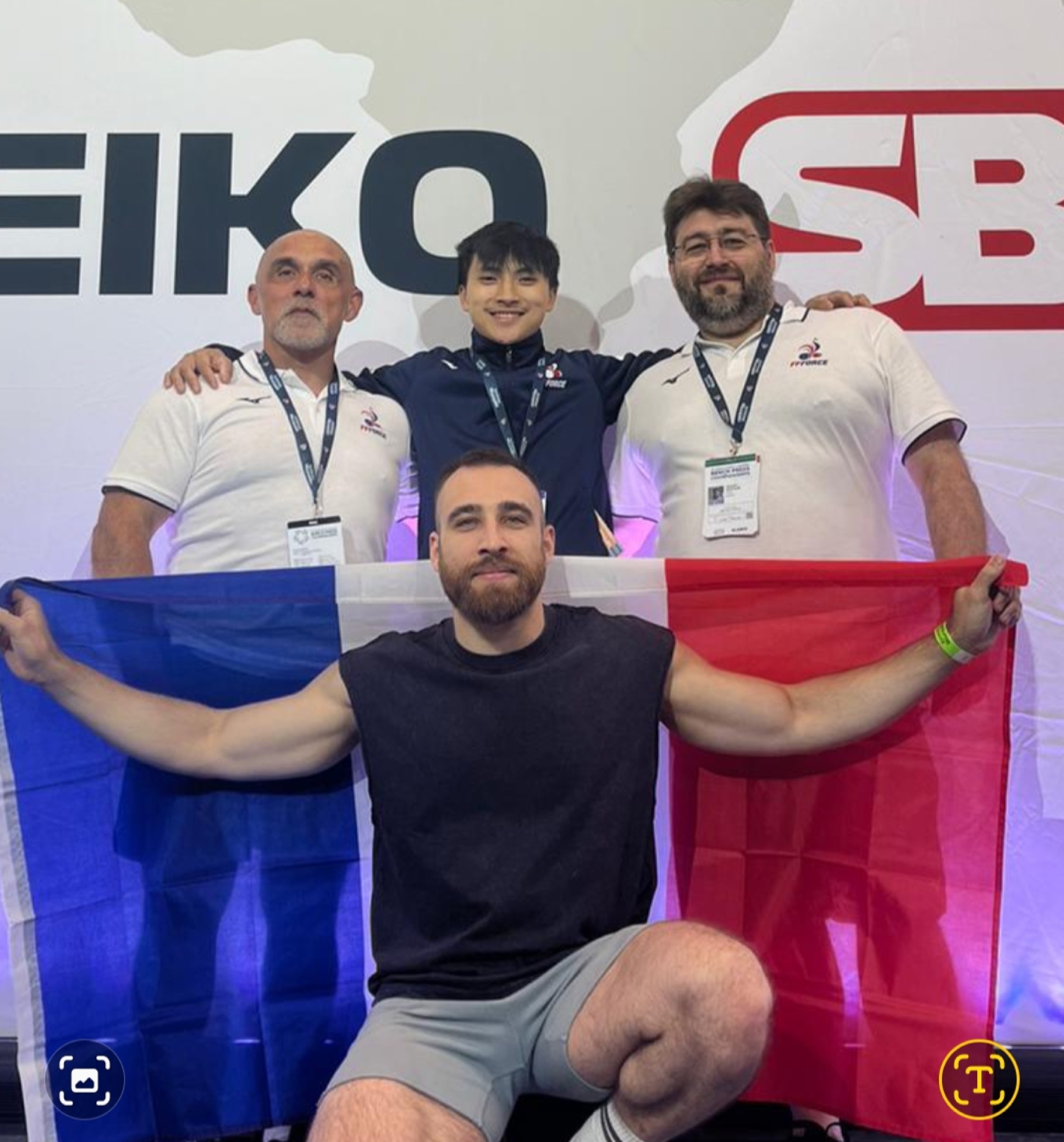 Équipe de France en compétition